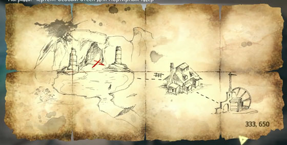 Карты сокровищ и зарытые сундуки в Assassin’s Creed 4 Black Flag