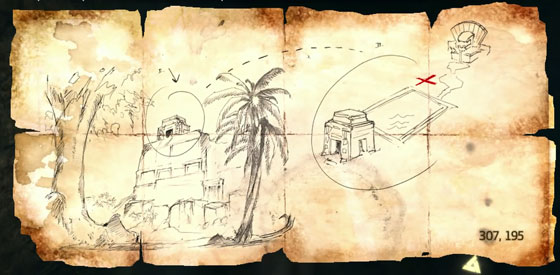 Карты сокровищ и зарытые сундуки в Assassin’s Creed 4 Black Flag