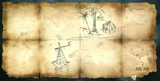 Карты сокровищ и зарытые сундуки в Assassin’s Creed 4 Black Flag