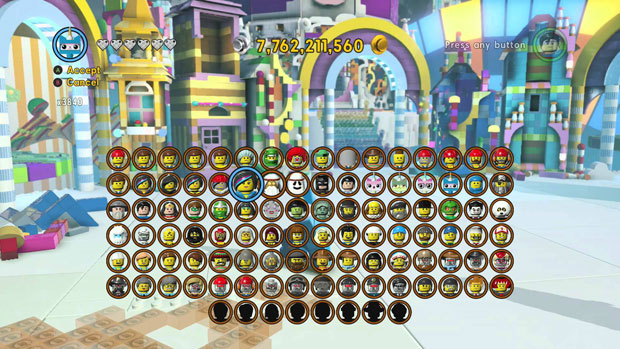 The LEGO Movie Videogame разблокировка героев