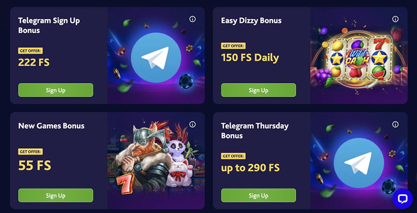 Бесплатные вращения