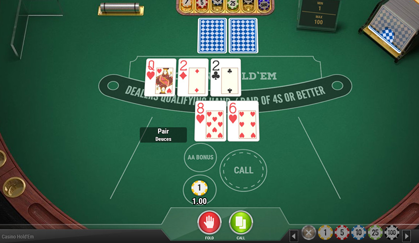 Электронная версия покера от Play’n GO