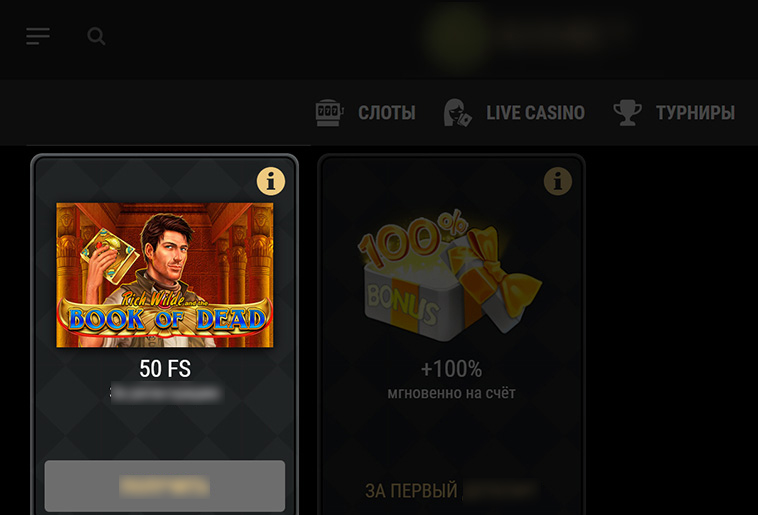 Приветственное предложение