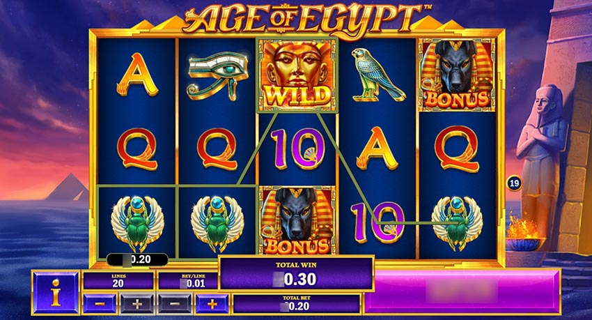 Слот Age of Egypt