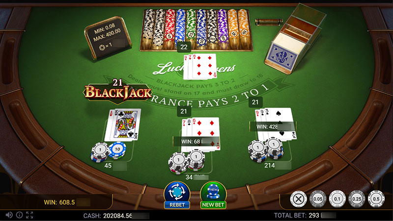 Blackjack Lucky Sevens