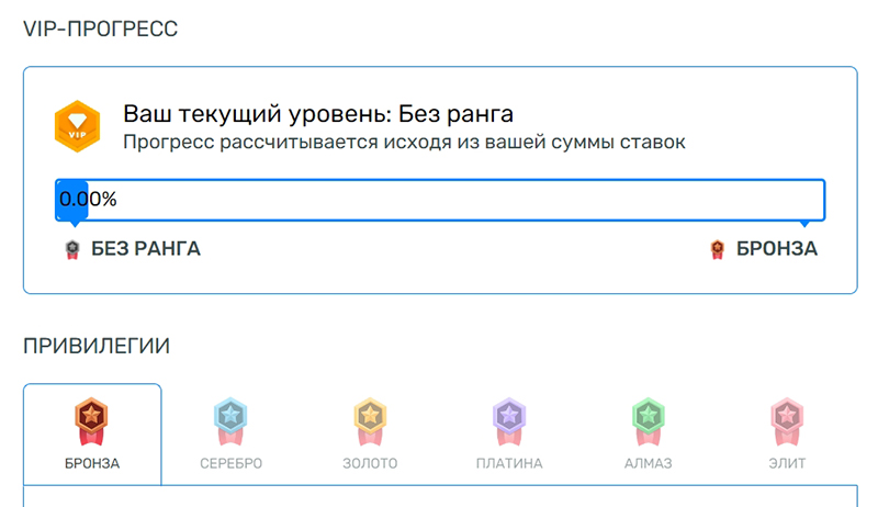 VIP-клуб с бонусами для игроков