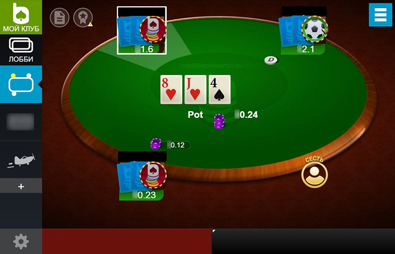 Интерфейс приложения